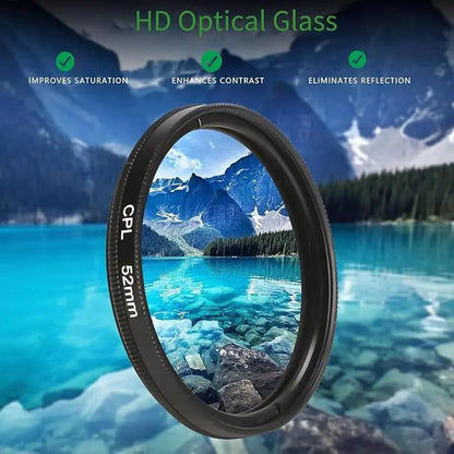 CrystalVista™ – Capture authentic colors and remove glare for stunning shots every time