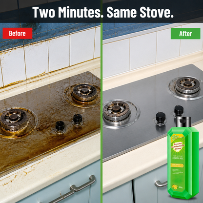 PureSheen™ — Remove Burnt-On Grease and Tub Stains in Just Two Minutes