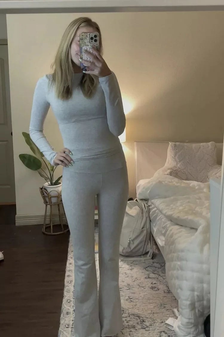 Lounge Set Made of Cotton
