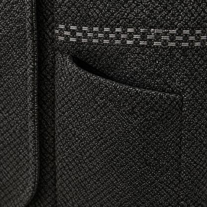 ArcticForge™ – Winter Coat with Textured Stand Collar and Fleece Lining
