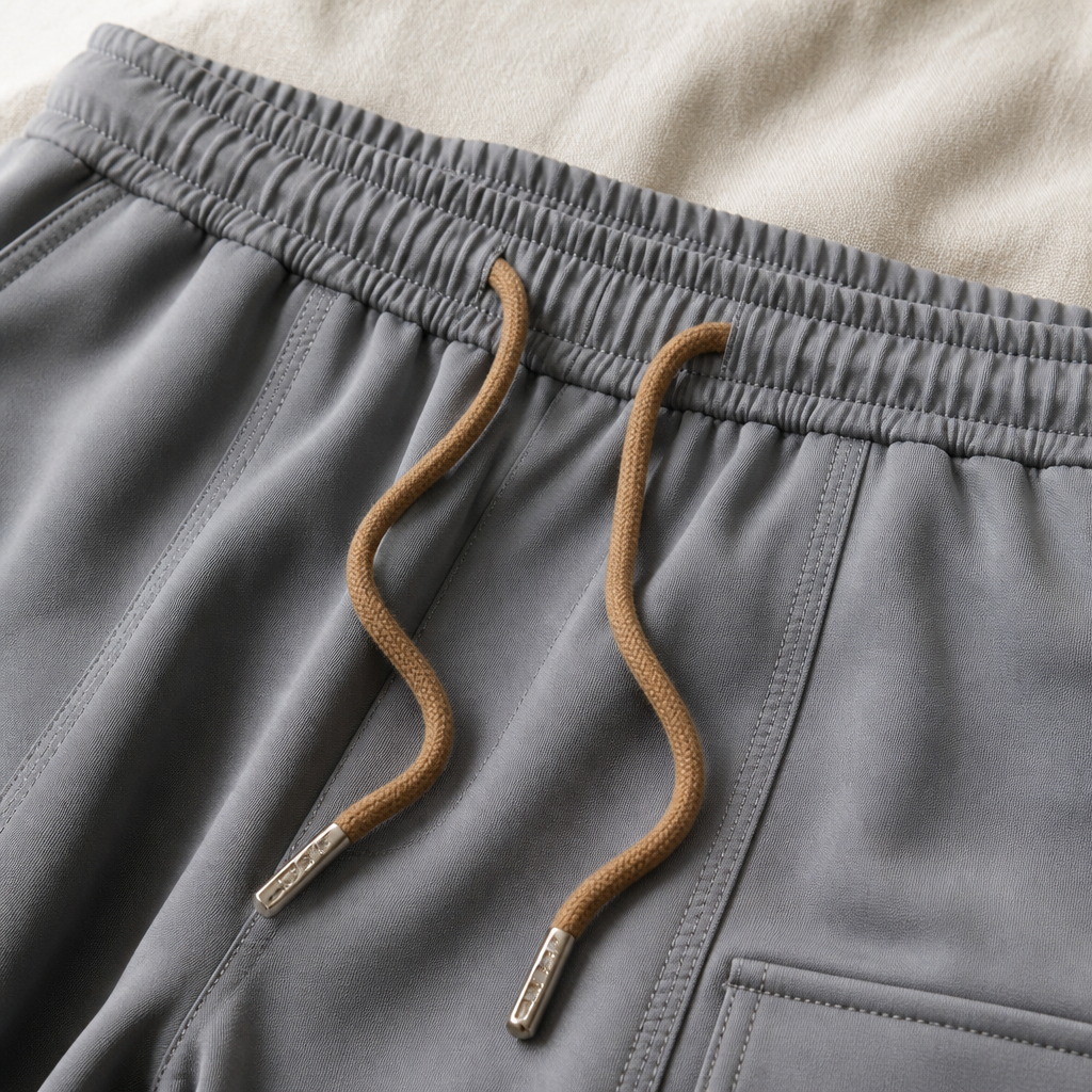 FitEase™ – Slim Cargo Joggers with Stretch Drawstring Waist