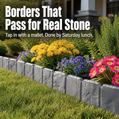 StoneVanta™ — Effortless Stone-Style Edging That Makes Your Garden the Envy of the Neighborhood