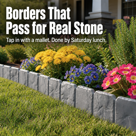 StoneVanta™ — Effortless Stone-Style Edging That Makes Your Garden the Envy of the Neighborhood