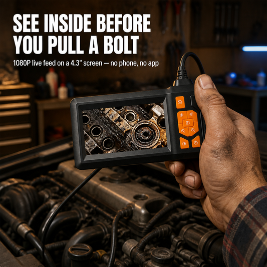 VisionProScope™ — Detect Engine Issues Before You Turn A Single Bolt