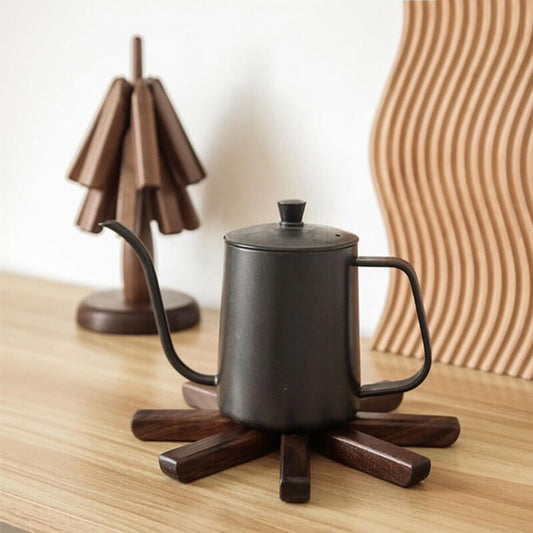 Premium Walnut Wood Mat
