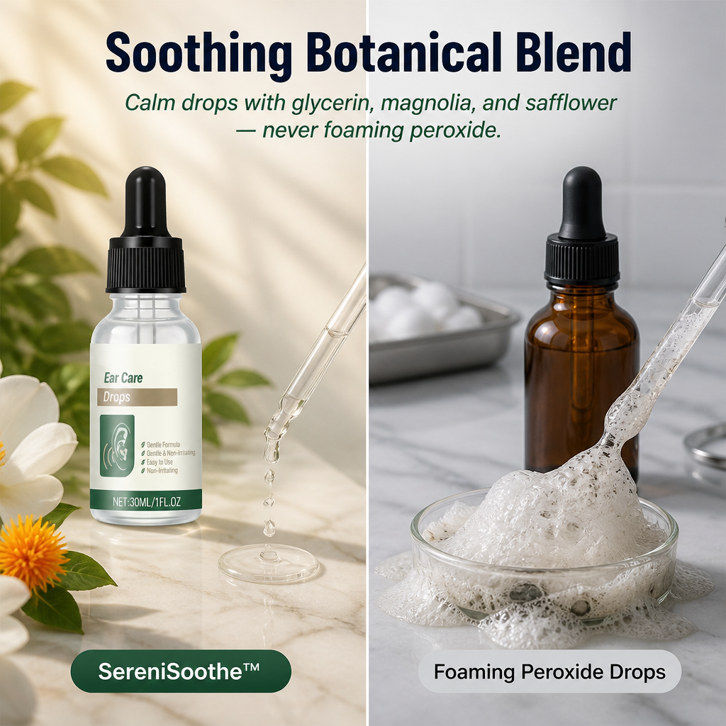 SereniSoothe™ — Loosen Tough Earwax and Quickly Clear That Blocked, Muted Sensation