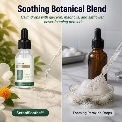SereniSoothe™ — Loosen Tough Earwax and Quickly Clear That Blocked, Muted Sensation