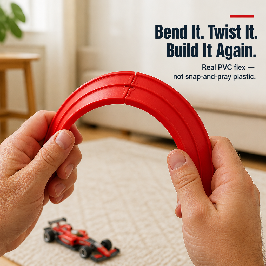 TurboTwist™ — Curve, Spin & Zoom Anywhere with No Batteries Needed