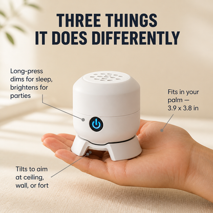 AquaSerene™ — Soothe Restless Kids To Sleep With a Slow-Spinning Ocean Light