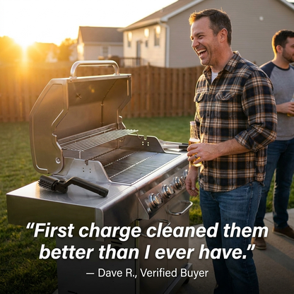 TurboGrillPro™ — Whirl Away Stubborn Grease Fast, No Scrubbing Needed