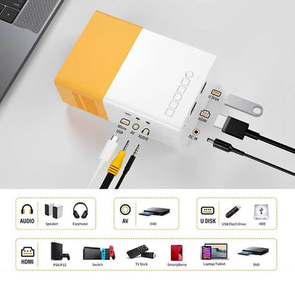 Movie2Go | Portable Mini Projector, Perfect for Both Indoor and Outdoor Use