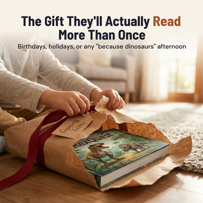 RexQuest™ — Keep Your Dino-Loving Kid Reading Until The Pages Wear Thin