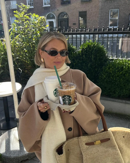 Jazzy | Stylish Oversized Wool Coat for Winter Fashion