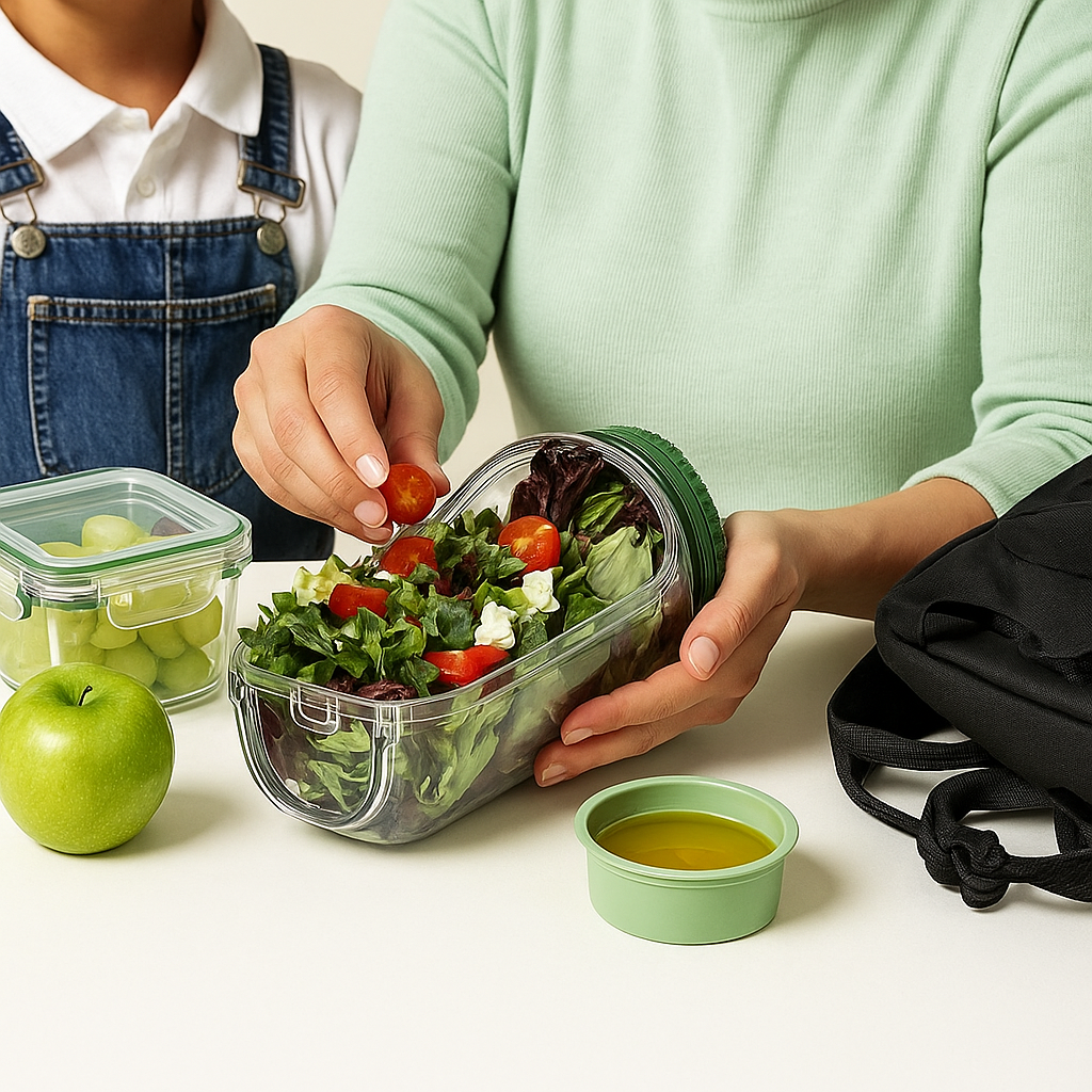 PureLayer™ Meal Pod — Keep Every Bite Crisp, Fresh, and Spill-Free On the Go