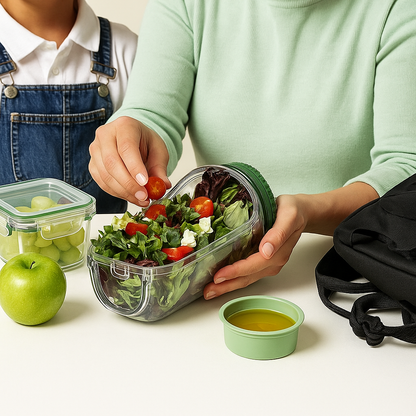 PureLayer™ Meal Pod — Keep Every Bite Crisp, Fresh, and Spill-Free On the Go