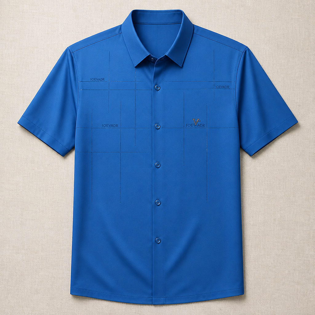 Maxon™ – Stretch Short-Sleeve Button-Down Shirt, Wrinkle-Resistant