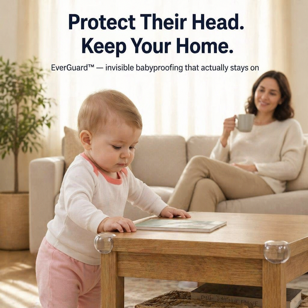 EverGuard™ — Transparent Corner Protection that Turns Your Home into a Safe Haven