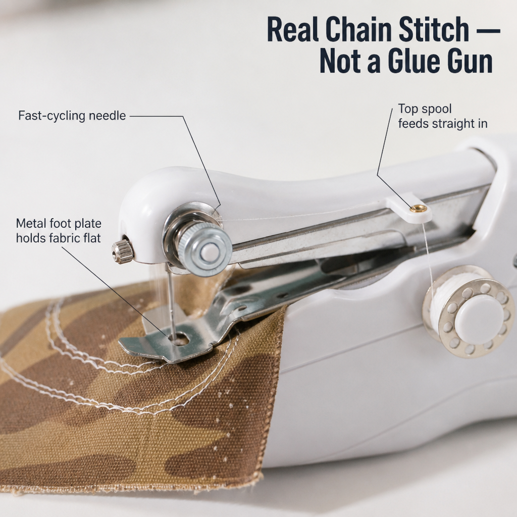 StitchLite™ — Repair Hems, Patches & Rips In Less Than A Minute