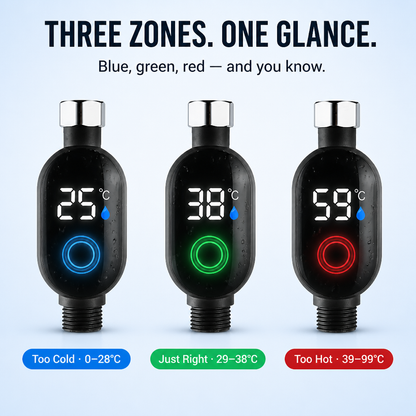 LushVibe™ — See the Precise Water Temperature Before It Meets Skin