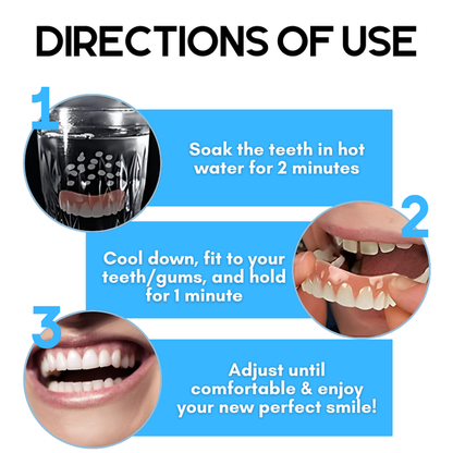 1+1 FREE | Silicone-Reline Bit Set™ – Ensures lasting comfort, perfect fit, and a bright smile!