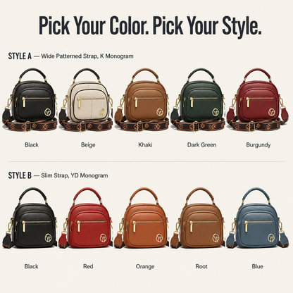 Lumevia™ — Discover All Essentials in 5 Clever Pockets Without Searching