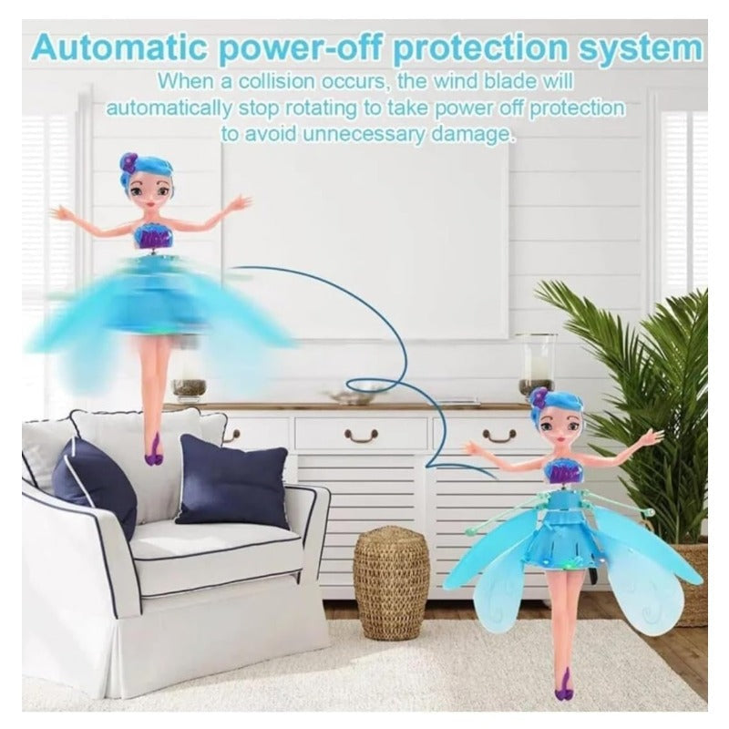 SkyDazzle™ — Ignite Wonder with Effortless Hand-Controlled Flight and Magic Lights