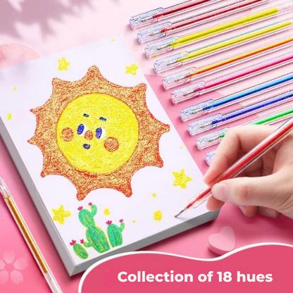 RadianceFlow™ Glitter Gel Pens — Ignite Your Creativity with Smooth, Smudge-Proof Sparkle That Lasts
