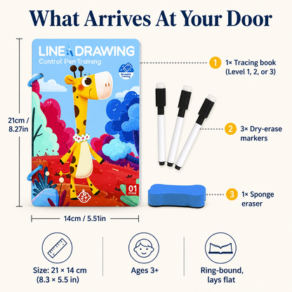 ScribbleRise™ — Swap Tablet Hours for Tracing Time Your Child Wants to Replay
