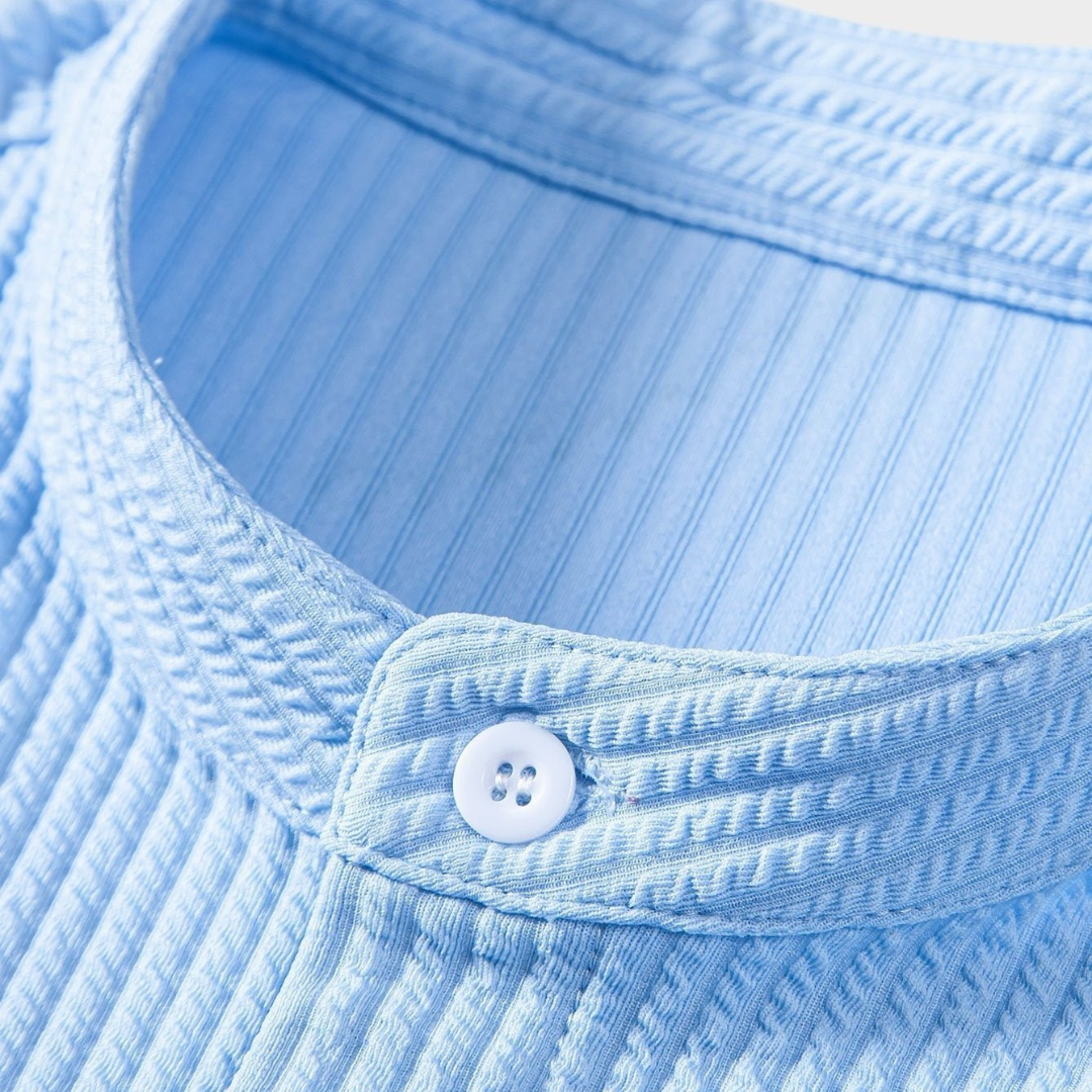 ValorEdge™ Mens Stand Collar Shirt — Own Every Room with Effortless Confidence and All-Day Comfort