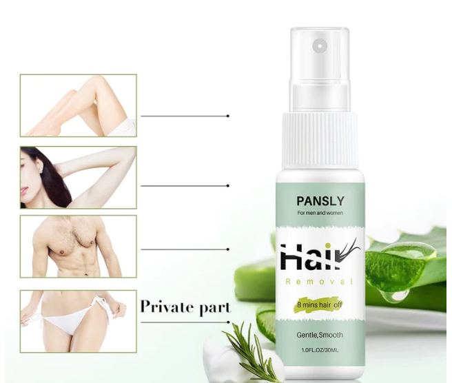 SmoothEase - All-Natural Hair Removal Spray 100% | Buy One Get One Free
