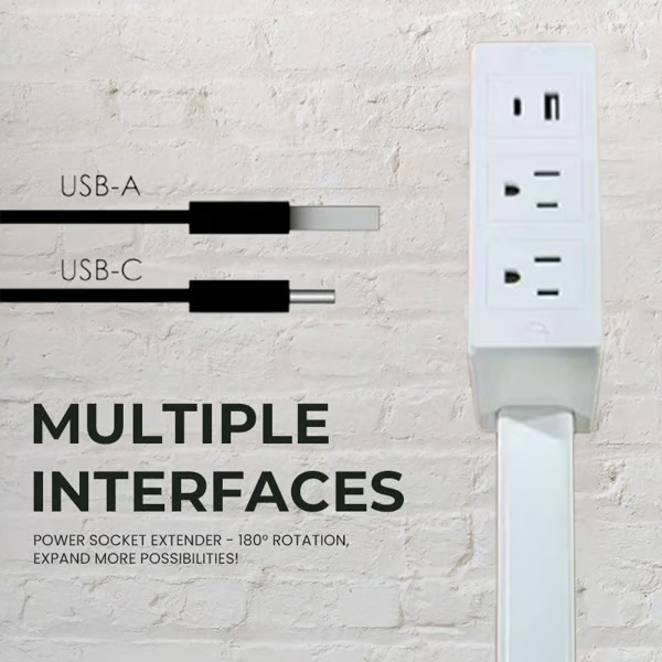 PowerNest – Space-Saving Electrical Outlet Extender