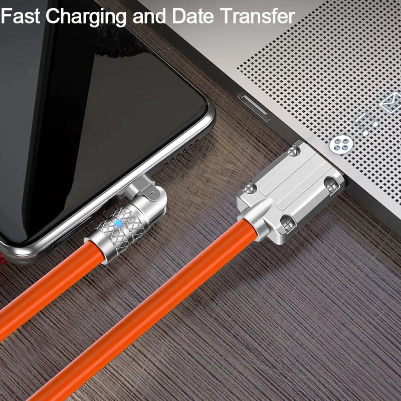 Durable and Rotatable Charging Cable