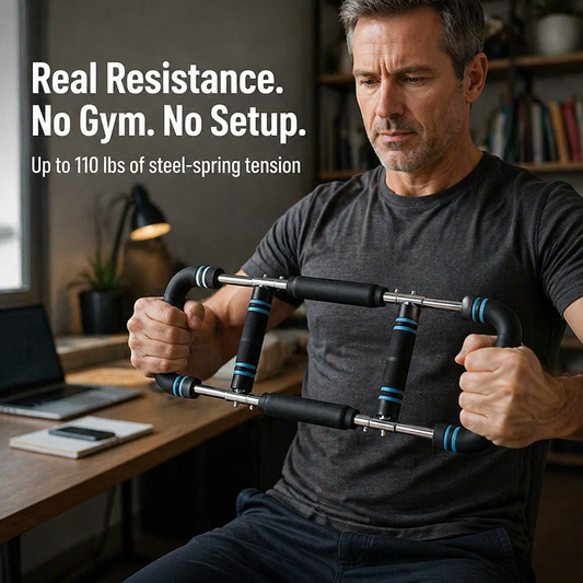 IronVibe™ Adjustable Twister — Tone Tougher Arms, Chest & Back in Just 10 Minutes