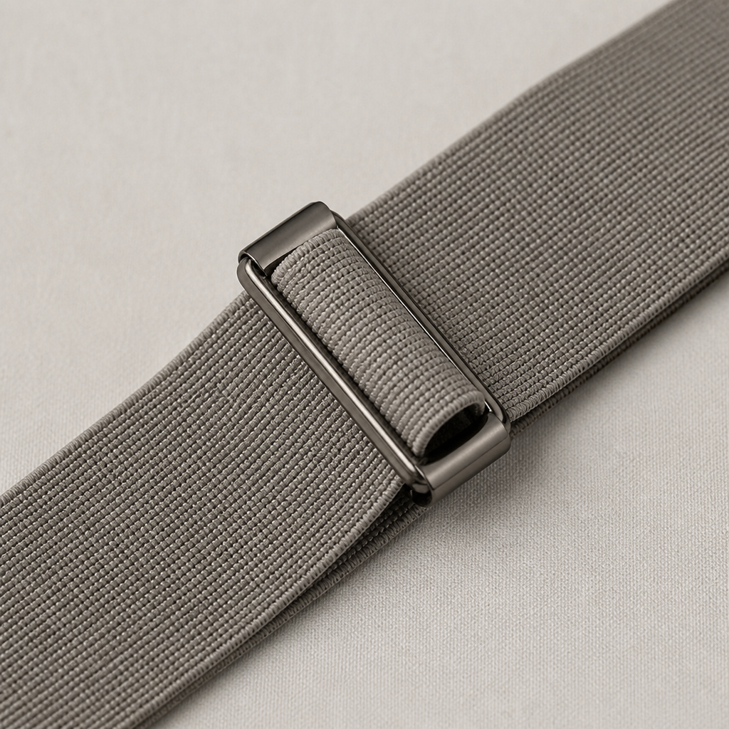 FlexiStride™ – Snapless Stretch Belt with Hidden Closure