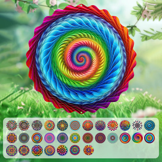 VivaAura™ — Energize Your Yard with Dimensional 3D Spinning Color Layers