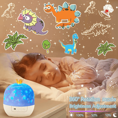 LumaNest™ 15-Film Baby Projector — Transform Bedtime into a Magical, Fear-Free Adventure