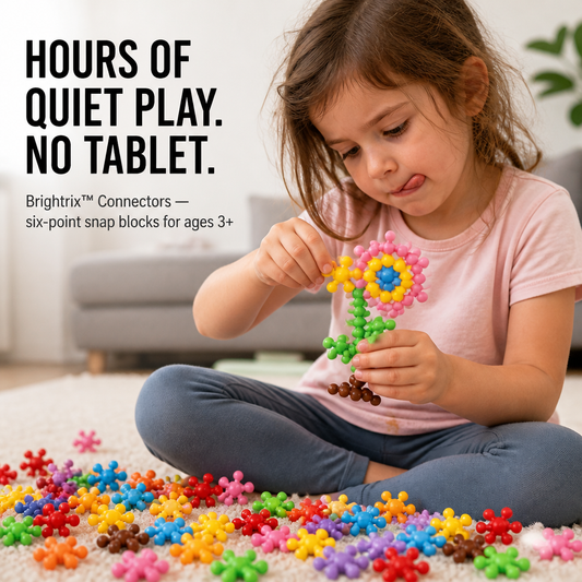 SnapBloom™ Connectors — Spark Boundless Creativity and Deep Focus Without Screens