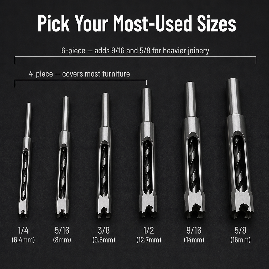 TrueEdge™ — Drill Perfectly Square Mortises in One Easy Cut, Every Time