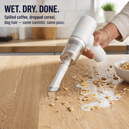 AirSculpt™ Cordless Master — Lift Dust, Crumbs & Pet Hair From Every Concealed Corner | 9000Pa Suction