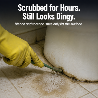 BioShieldSeal™ — Restore Yellowed Grout Lines to Fresh White in Just 20 Minutes