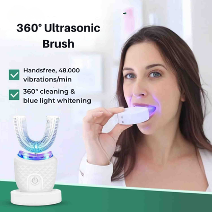 Brillora™ Sonic Brush — Unlock a dazzling, dentist-fresh smile in just 45 seconds