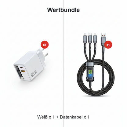 SparkCharge™ 80W Retractable Charger — Unleash Lightning-Fast Power with Zero Cable Chaos