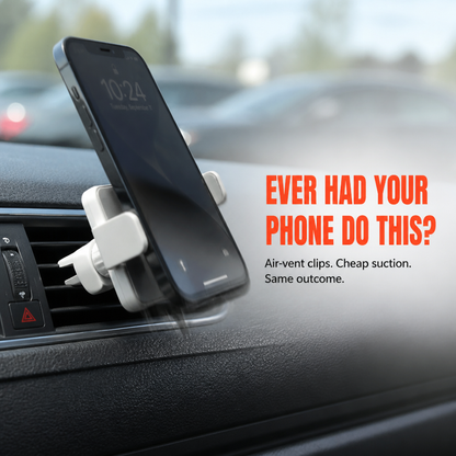 LumaRide™ — Secure Your Phone in Seconds Using Your Car's Emblem | 30-Day Guarantee