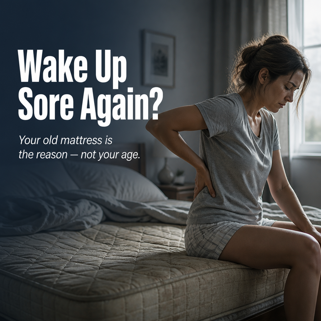 CosmaRest™ — Stop Morning Back Pain and Stay Cool All Night Long