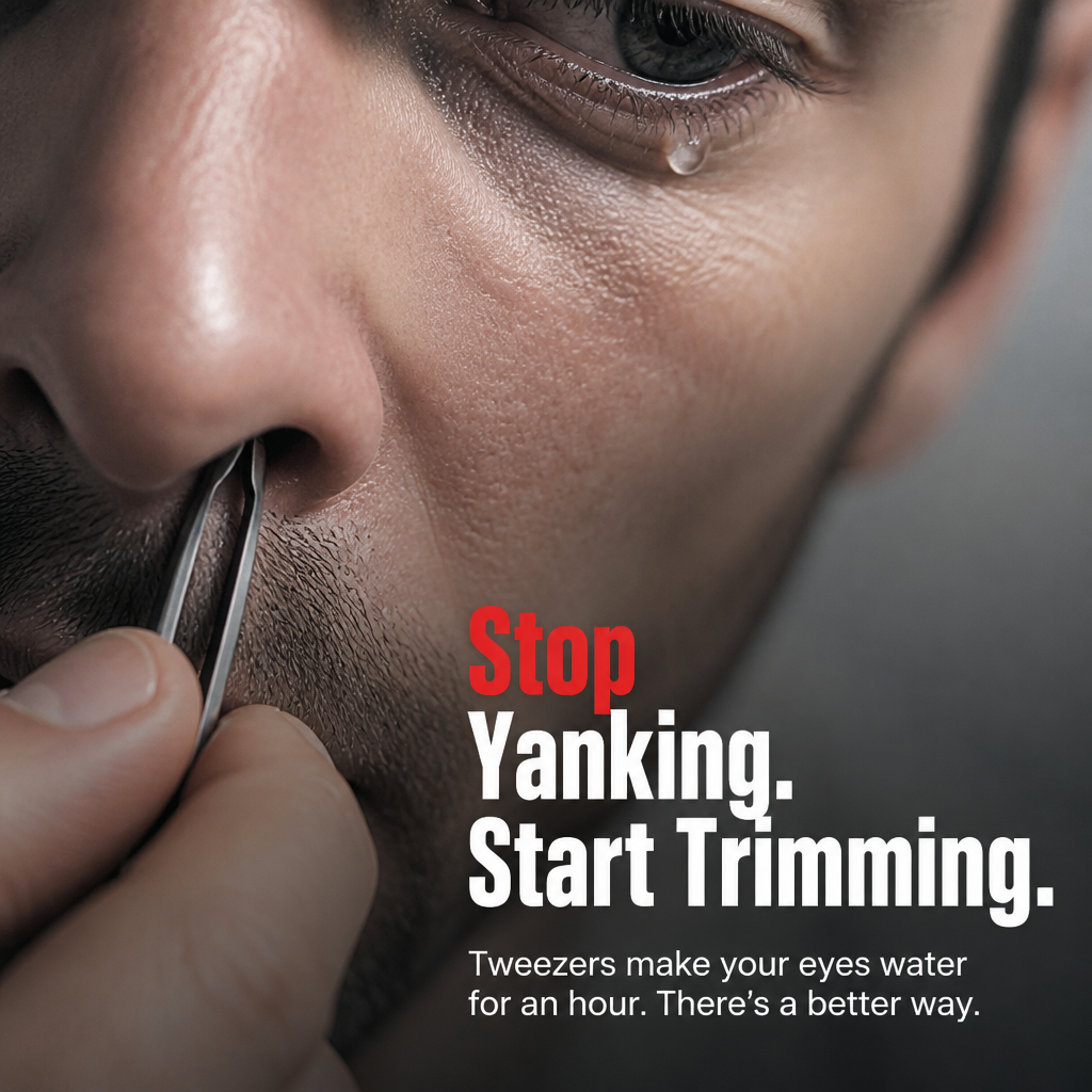 VeloxiTrim™ — Finally, Pain-Free Nose Grooming That Boosts Your Confidence Instantly