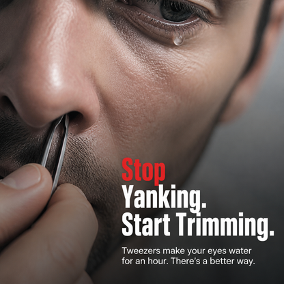 VeloxiTrim™ — Finally, Pain-Free Nose Grooming That Boosts Your Confidence Instantly