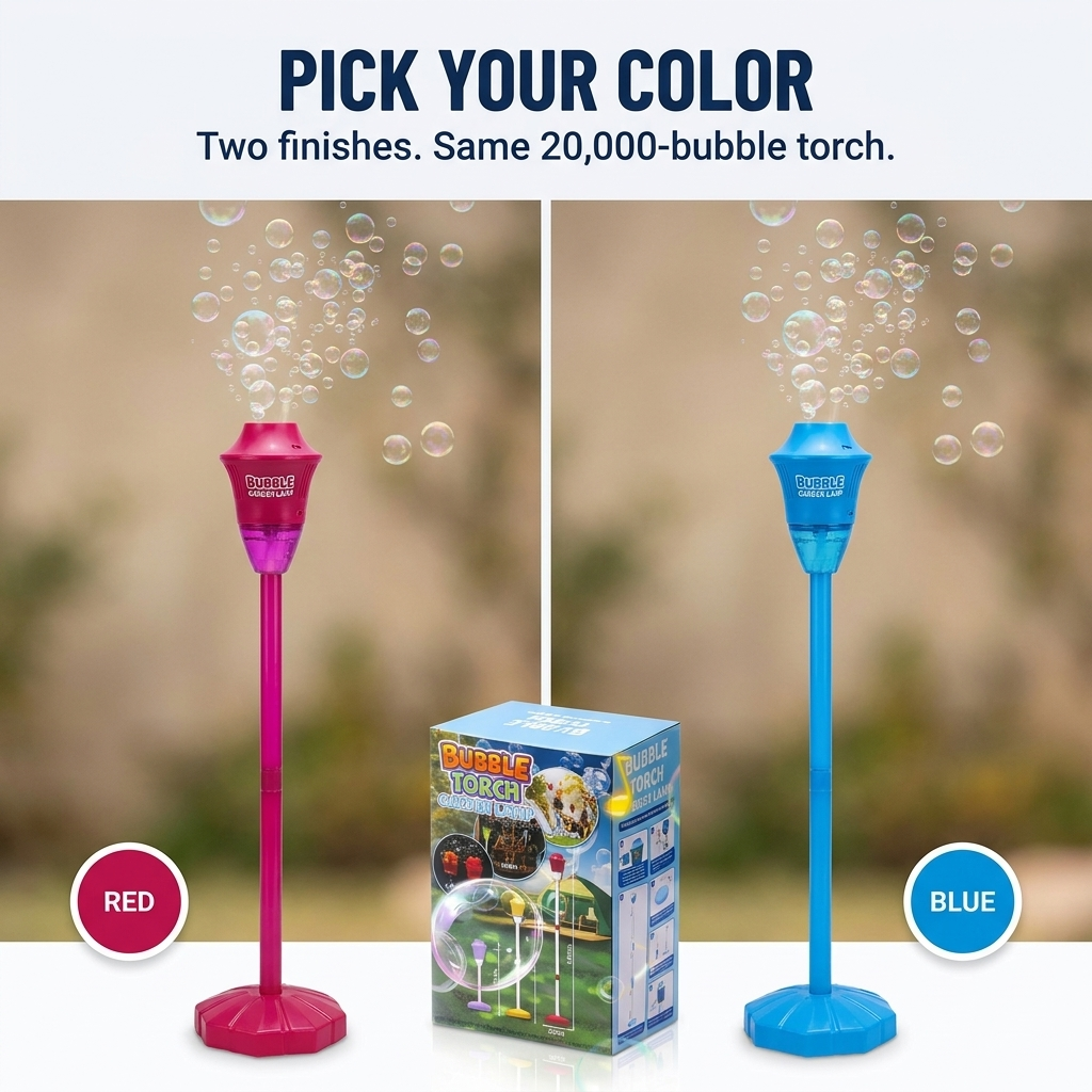 BubbleWhirl™ — Flood Every Party with 20,000 Bubbles, LED Colors & Tunes
