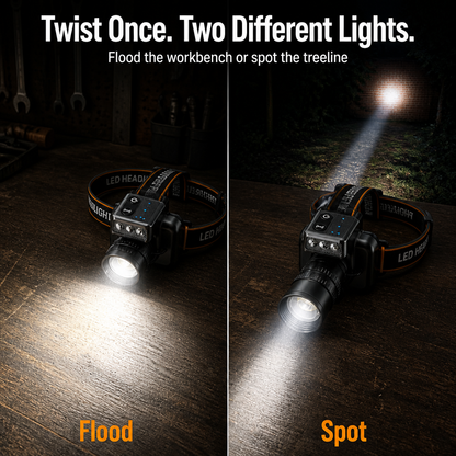 NovaBeam™ — Command the Night with Relentless, Hands-Free Illumination