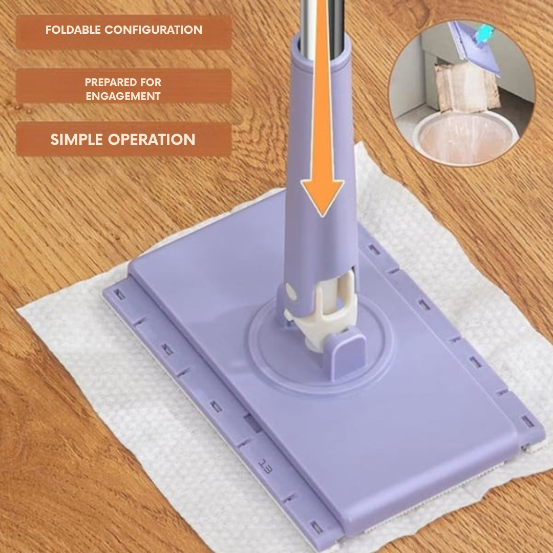 GlideMate™ Mini Mop — Effortless Cleaning That Leaves Hands Clean and Floors Spotless