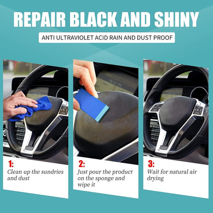 LuminaShine™ Plastic Rescue Kit — Bring Faded Car Plastics Back to Stunning, Showroom-Ready Shine Instantly